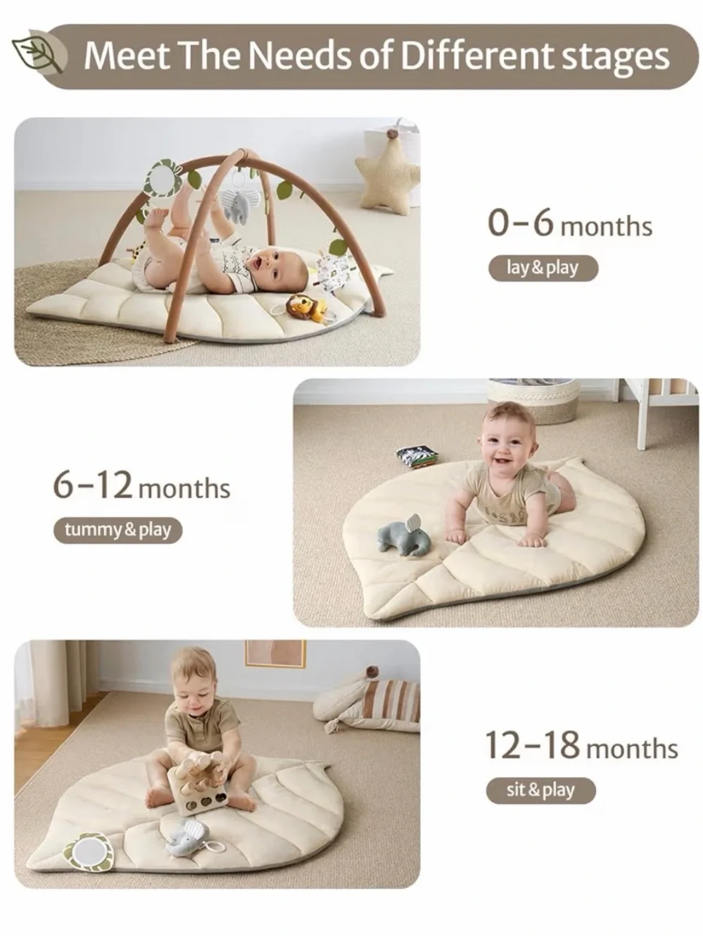 NIB - Blissful Diary Leaf Activity Gym